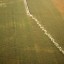 Aerial of Irrigation Sprinkler in Corn Field