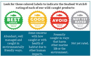 Seafood Watch Guidlines